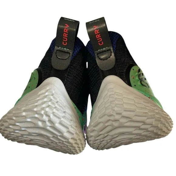 Under Armour Curry Flow 10 Northern Lights Sneakers  Men's Size 8/Womens 9.5