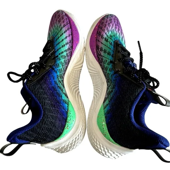 Under Armour Curry Flow 10 Northern Lights Sneakers  Men's Size 8/Womens 9.5