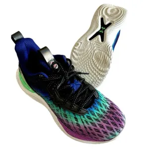 Under Armour Curry Flow 10 Northern Lights Sneakers  Men's Size 8/Womens 9.5