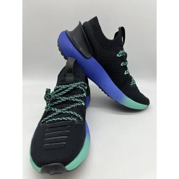 Under Armour HOVR Phantom 3 Running Shoes Black/Periwinkle Men Sz 10🛒