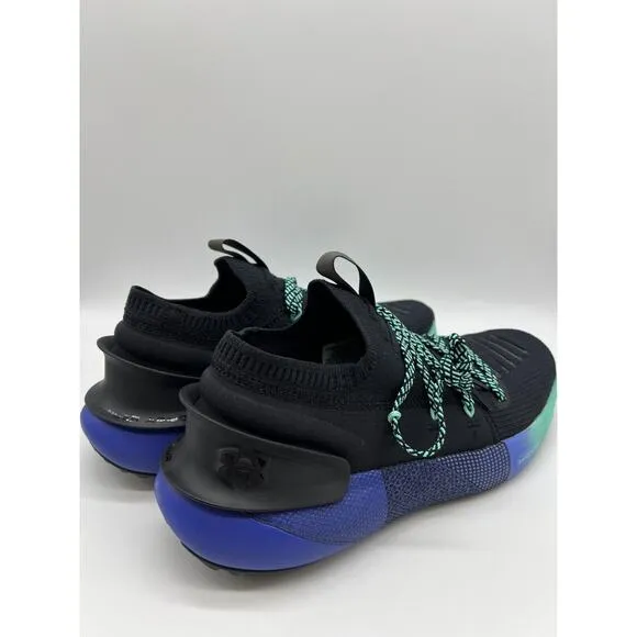 Under Armour HOVR Phantom 3 Running Shoes Black/Periwinkle Men Sz 10🛒