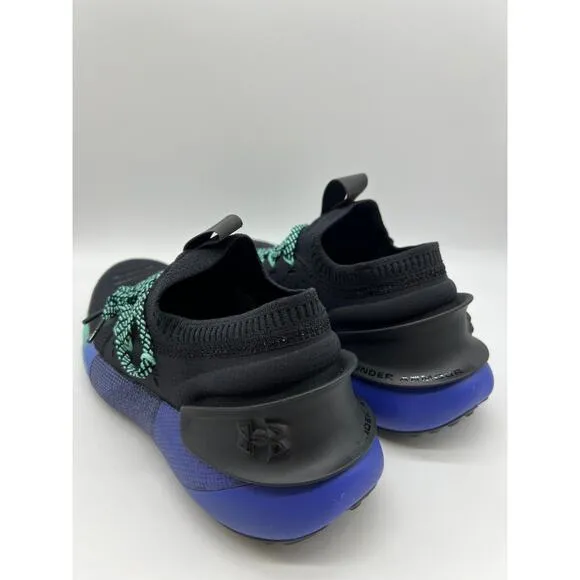 Under Armour HOVR Phantom 3 Running Shoes Black/Periwinkle Men Sz 10🛒