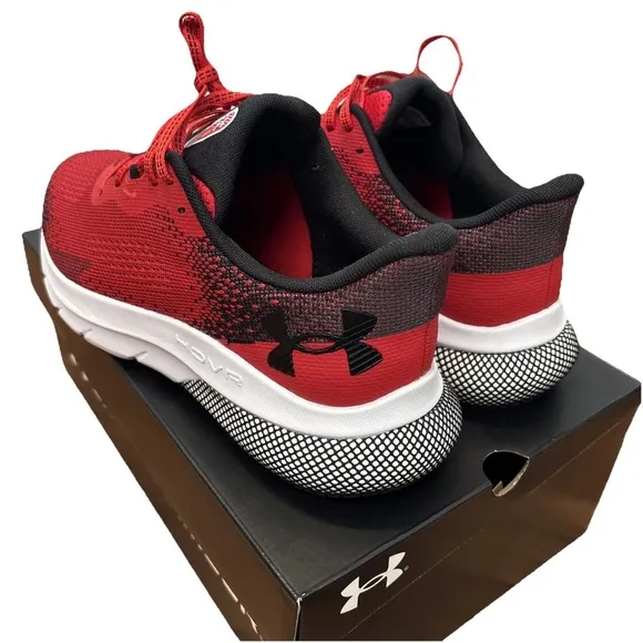 Under Armour Hovr Turbulence 2 Shoes Mens‎ 10.5 Red Black 3026520-603 Running