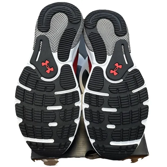 Under Armour Hovr Turbulence 2 Shoes Mens‎ 10.5 Red Black 3026520-603 Running