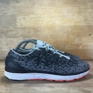 Under Armour REFLECTIVE Charged Bandit 3 Womens Size 11 Running Shoes Black Gray