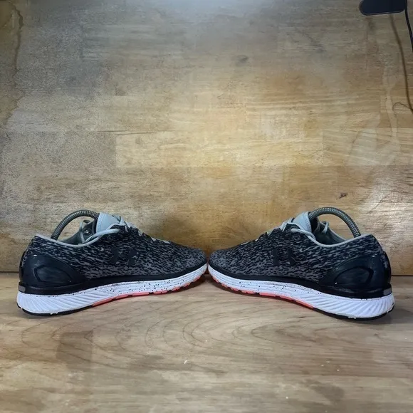 Under Armour REFLECTIVE Charged Bandit 3 Womens Size 11 Running Shoes Black Gray
