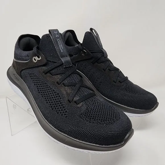 Under Armour Running Shoes Womens 11 Black Flow Synchronicity Knit Sneakers