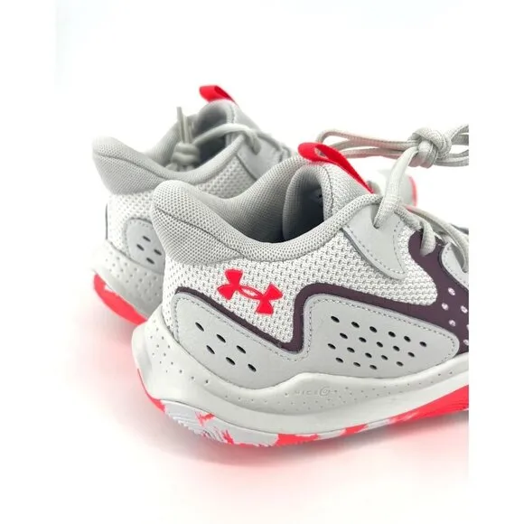 Under Armour Unisex Youth GS School Jet ‘23 Basketball Shoes Size 7Y White