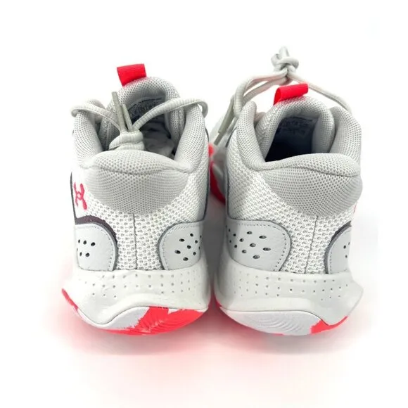 Under Armour Unisex Youth GS School Jet ‘23 Basketball Shoes Size 7Y White