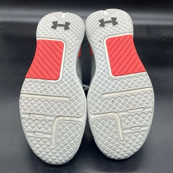 Under Armour Womens HOVR Rise 3022208-101 Gray Running Shoes Sneakers Size 10.5