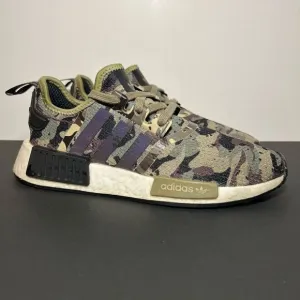 Unisex ADIDAS NMD R1 Cargo Camo Athletic Shoes / Size 6.5 Mens - 7.5 Womens