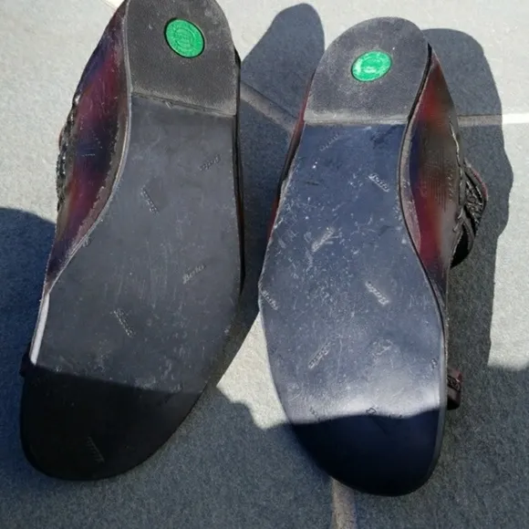 Unisex Bata leather sandals ,men‎ 8 w 10