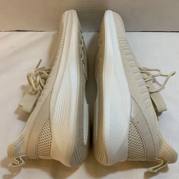 Unisex cream color sneakers.  See size chart - 40.5/women 9.5 &amp; men 8
