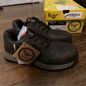 Unisex Dr. Martens Linnet SD ST 4 Eye Shoes Gaucho Size 6 US Men/7US Women New