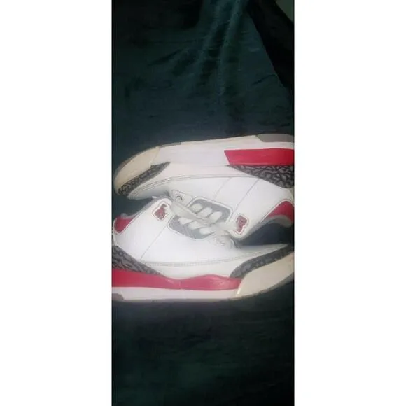 Unisex Jordan Retro 1.5Y White/Red