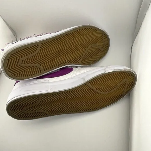 Unisex Nike‎ SB Blazer Mid Edge Lakers Men’s 8 Womens 9.5 DA2189-100