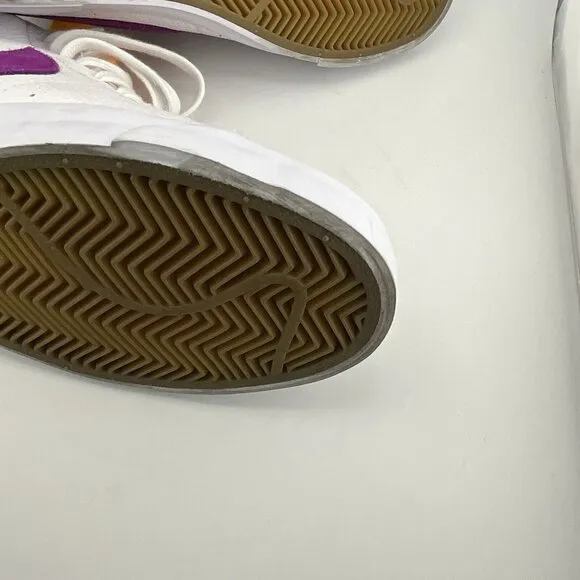 Unisex Nike‎ SB Blazer Mid Edge Lakers Men’s 8 Womens 9.5 DA2189-100
