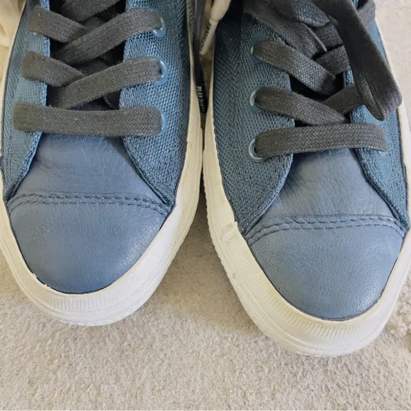 Unisex Poormans Weapon High Blue Casual Shoes Sneaker