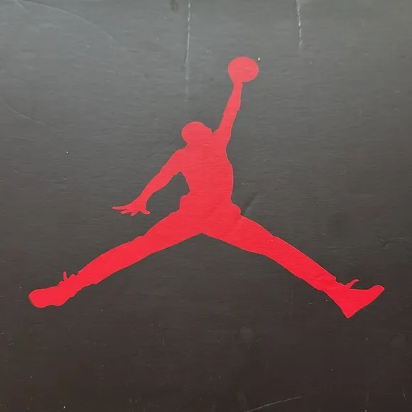 Unisex Red and White AIR JORDAN’S Nike Sneakers men’s size 7 women’s size 9
