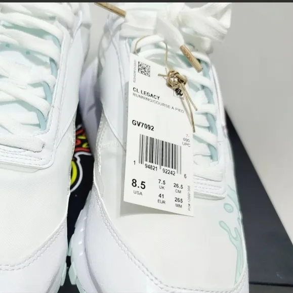 🔥UNISEX REEBOK🔥 CL LEGACY|WHITE |CHABLU| NEOCHE SHOES|