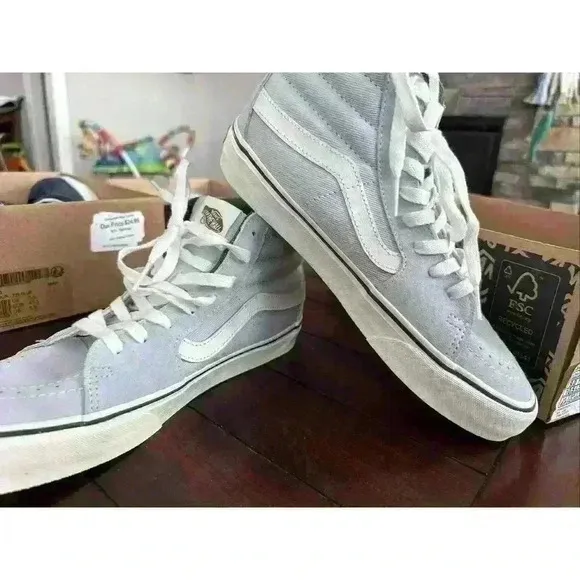 Unisex Sneakers &amp; Athletic Shoes Vans SK8-Hi VR3 Mens 9 Womens 10.5 Light‎ blue