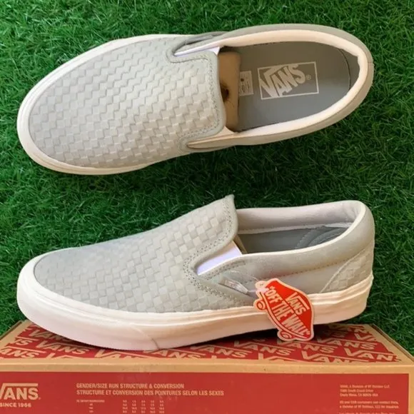 UNISEX VANS CLASSIC SLIP ON Embossmnichk Mrggrytrwht