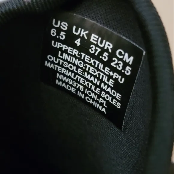 U.S. Polo Black Sneaker US. Polo Assn. Black Active wear sneakers Unisex