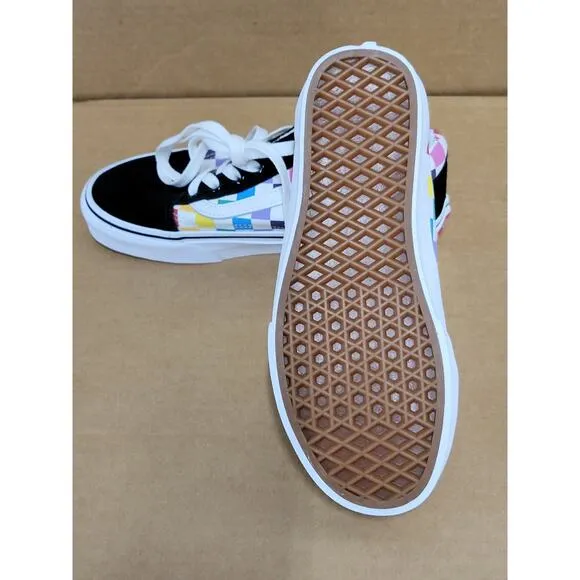 USED Vans Rainbow unisex Sneakers-Size 4.5 men/6 women