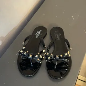 Valentino Black rockStudded Women's Sandals