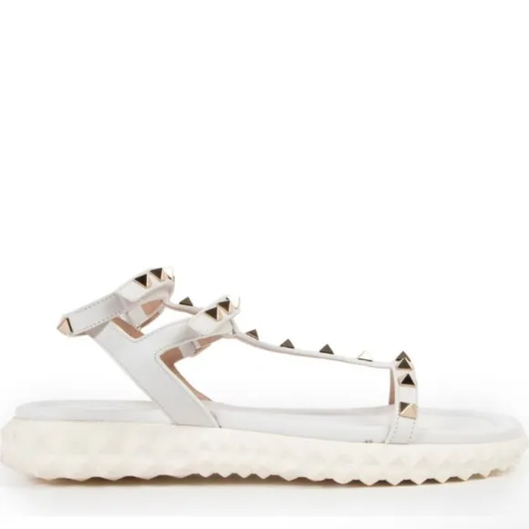 Valentino Garavani gladiator rockstud sandals 7.5