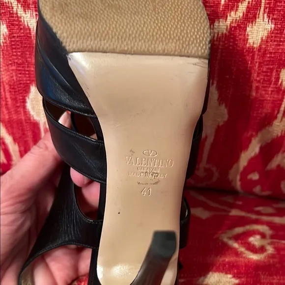 Valentino Women's Black Sandals