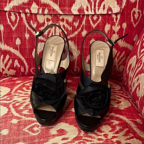 Valentino Women's Black Sandals
