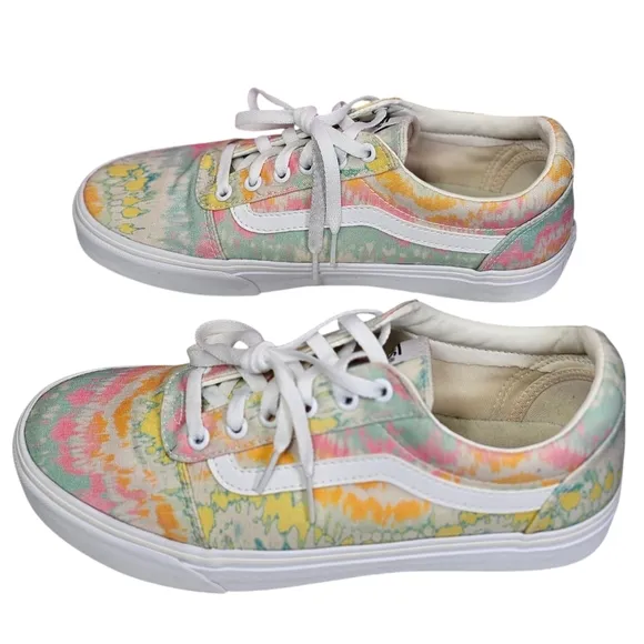 Vans &quot;Ward Lo&quot; psychedelic tie-dye sneakers unisex