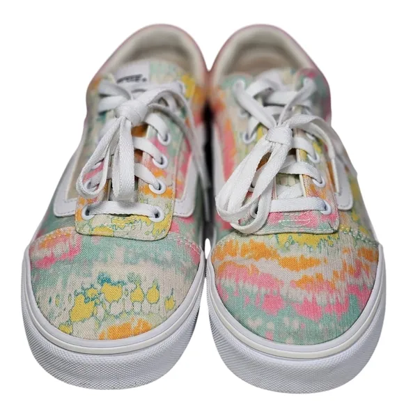 Vans &quot;Ward Lo&quot; psychedelic tie-dye sneakers unisex