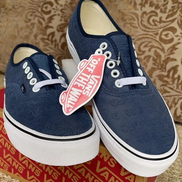 Vans Authentic Deboss Otw Blues/True White WMNS