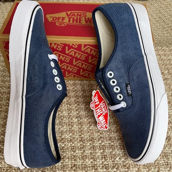 Vans Authentic Deboss Otw Blues/True White WMNS