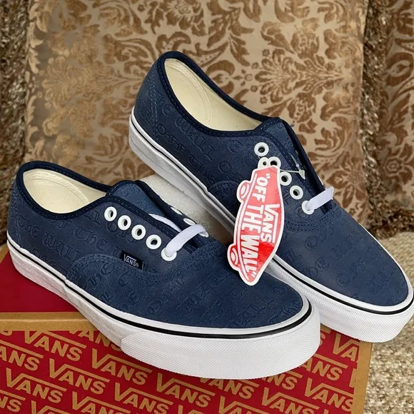 Vans Authentic Deboss Otw Blues/True White WMNS
