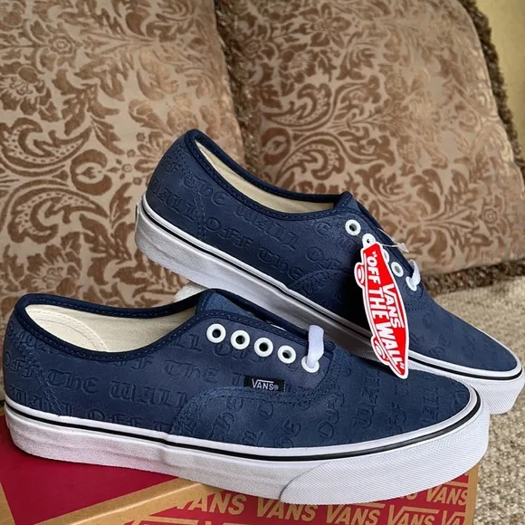 Vans Authentic Deboss Otw Blues/True White WMNS
