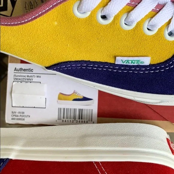 VANS AUTHENTIC SUNSHINE Multi/True White women’s