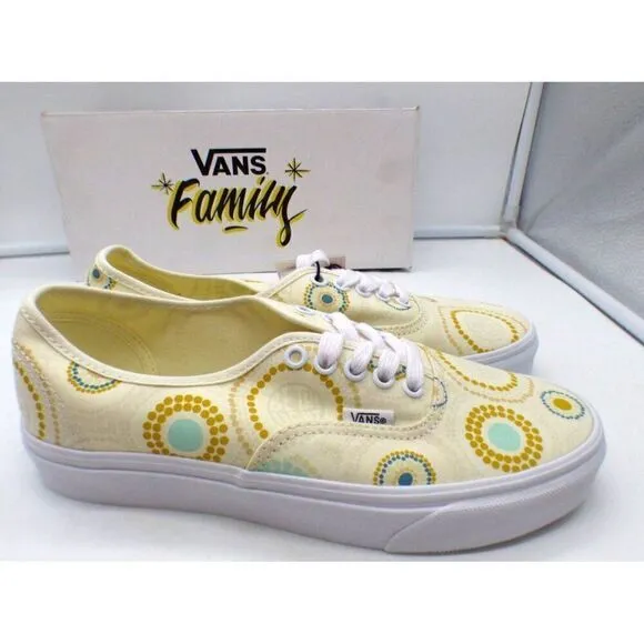 VANS Authntic Uv Ink Mosaic Low-top Unisex Sneakers, Men’s 7.5/ Women’s 9