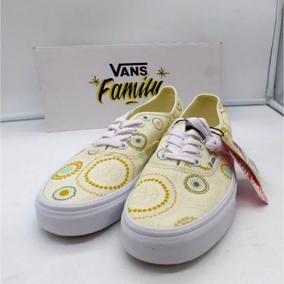 VANS Authntic Uv Ink Mosaic Low-top Unisex Sneakers, Men’s 7.5/ Women’s 9