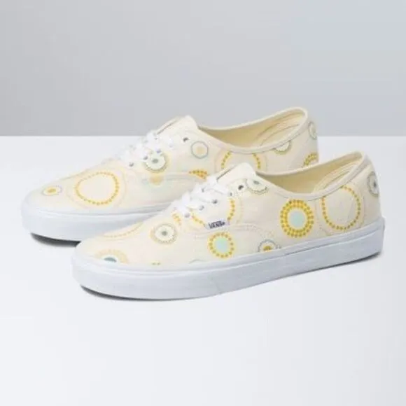 VANS Authntic Uv Ink Mosaic Low-top Unisex Sneakers, Men’s 7.5/ Women’s 9