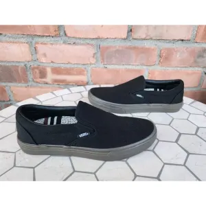 Vans BMX Slip-On Dennis Enarson Men Sz  8.5 Black Canvas Gum Pro Rare Popcush
