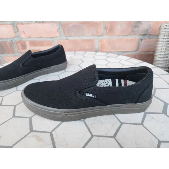 Vans BMX Slip-On Dennis Enarson Men Sz  8.5 Black Canvas Gum Pro Rare Popcush