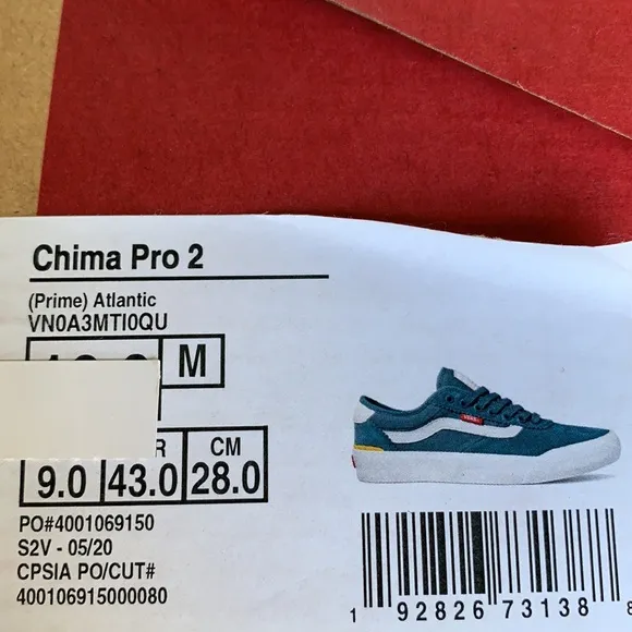 VANS CHIMA PRO 2 prime Atlantic men’s