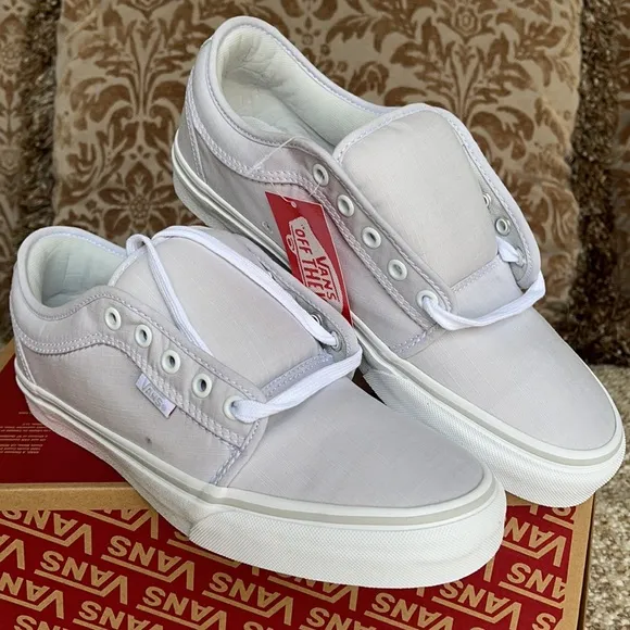 Vans Chukka Low Chambray Grey/White WMNS