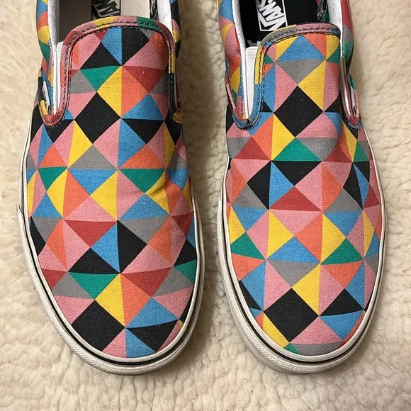 Vans Classic Slip-On MoMA Faith Ringgold Men's Vans Men Slip-On Shoes