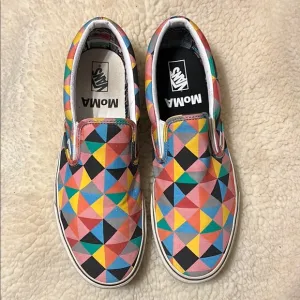 Vans Classic Slip-On MoMA Faith Ringgold Men's Vans Men Slip-On Shoes