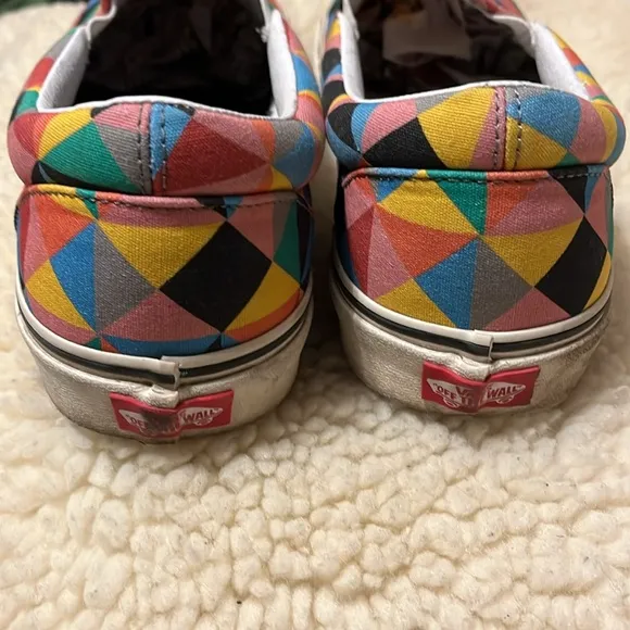 Vans Classic Slip-On MoMA Faith Ringgold Men's Vans Men Slip-On Shoes