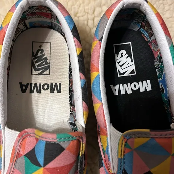 Vans Classic Slip-On MoMA Faith Ringgold Men's Vans Men Slip-On Shoes